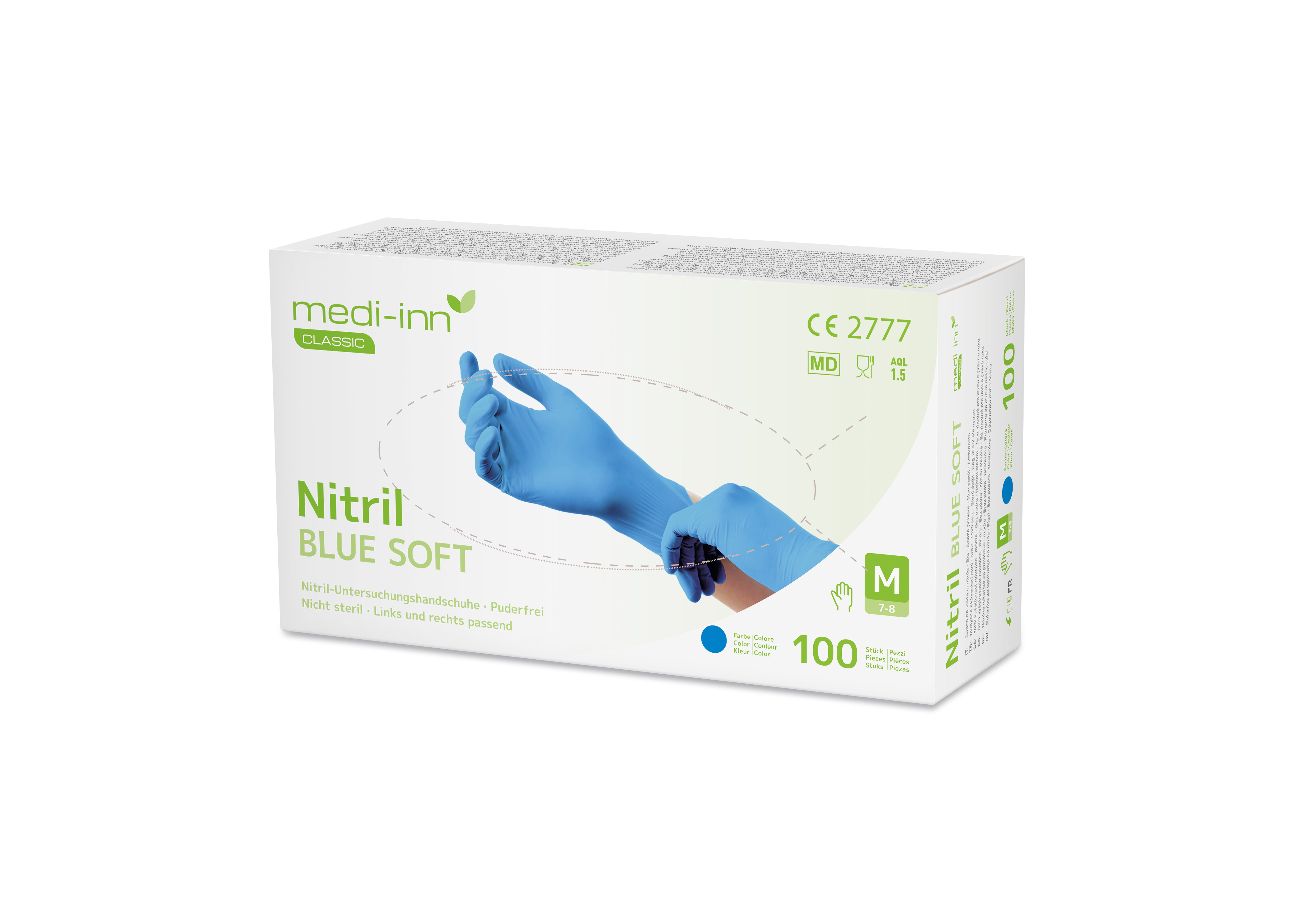 medi-inn® CLASSIC Nitril BLUE SOFT